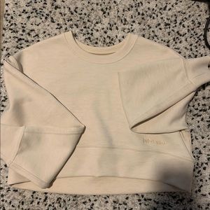 Lululemon perfectly oversized cropped sweater.